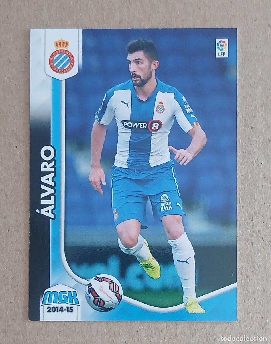 Cromos de f&uacute;tbol: CROMO NUEVO FICHAJE n&ordm; 476 &Aacute;LVARO ESPANYOL MEGACRACKS 2014-2015 DE PANINI.