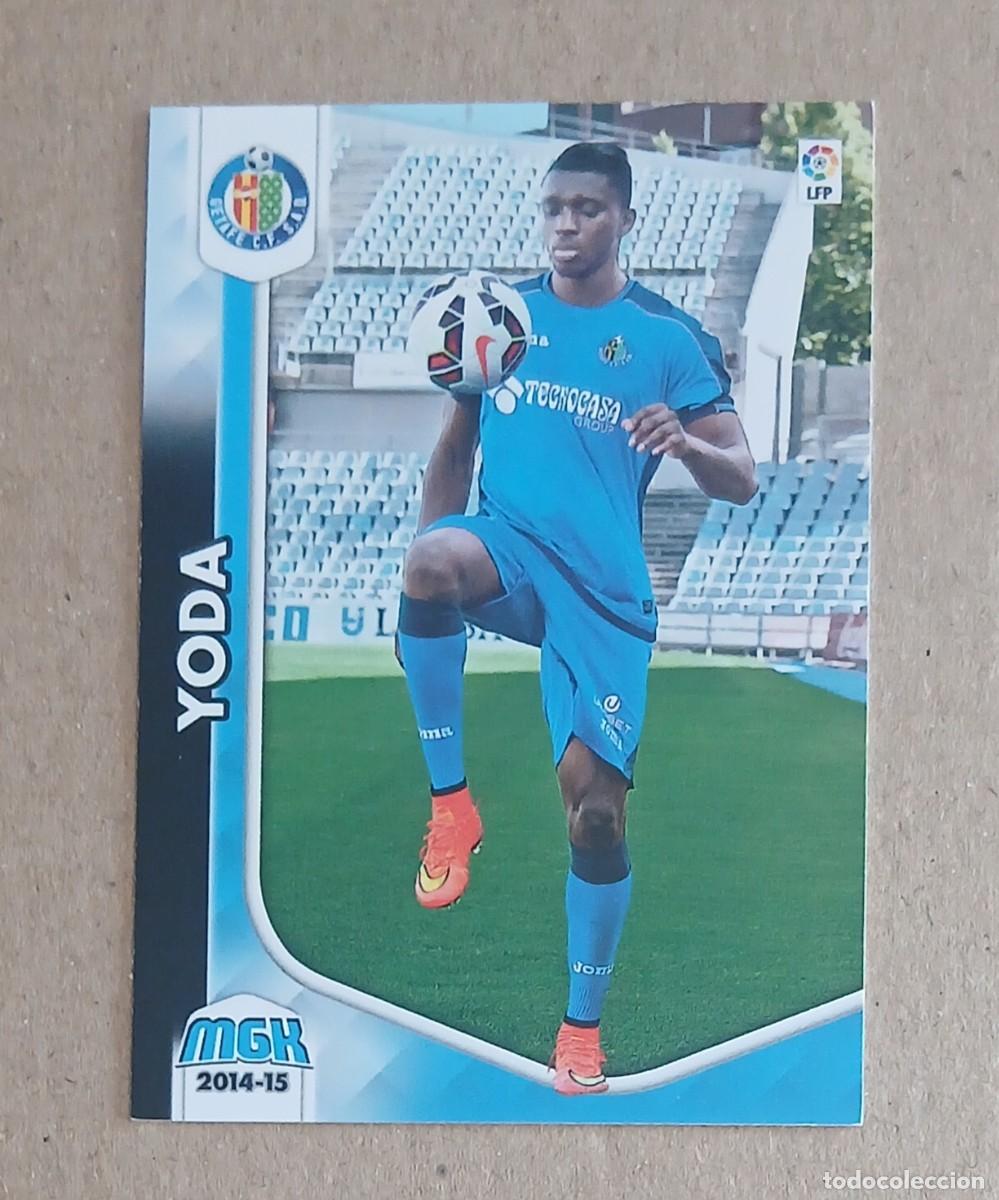 Cromos de f&uacute;tbol: CROMO NUEVO FICHAJE n&ordm; 477 YODA GETAFE MEGACRACKS 2014-2015 DE PANINI.