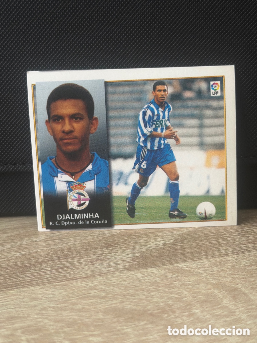 Cromos de f&uacute;tbol: Liga 98 99 Ediciones Este - Djalminha - Deportivo de La Coru&ntilde;a