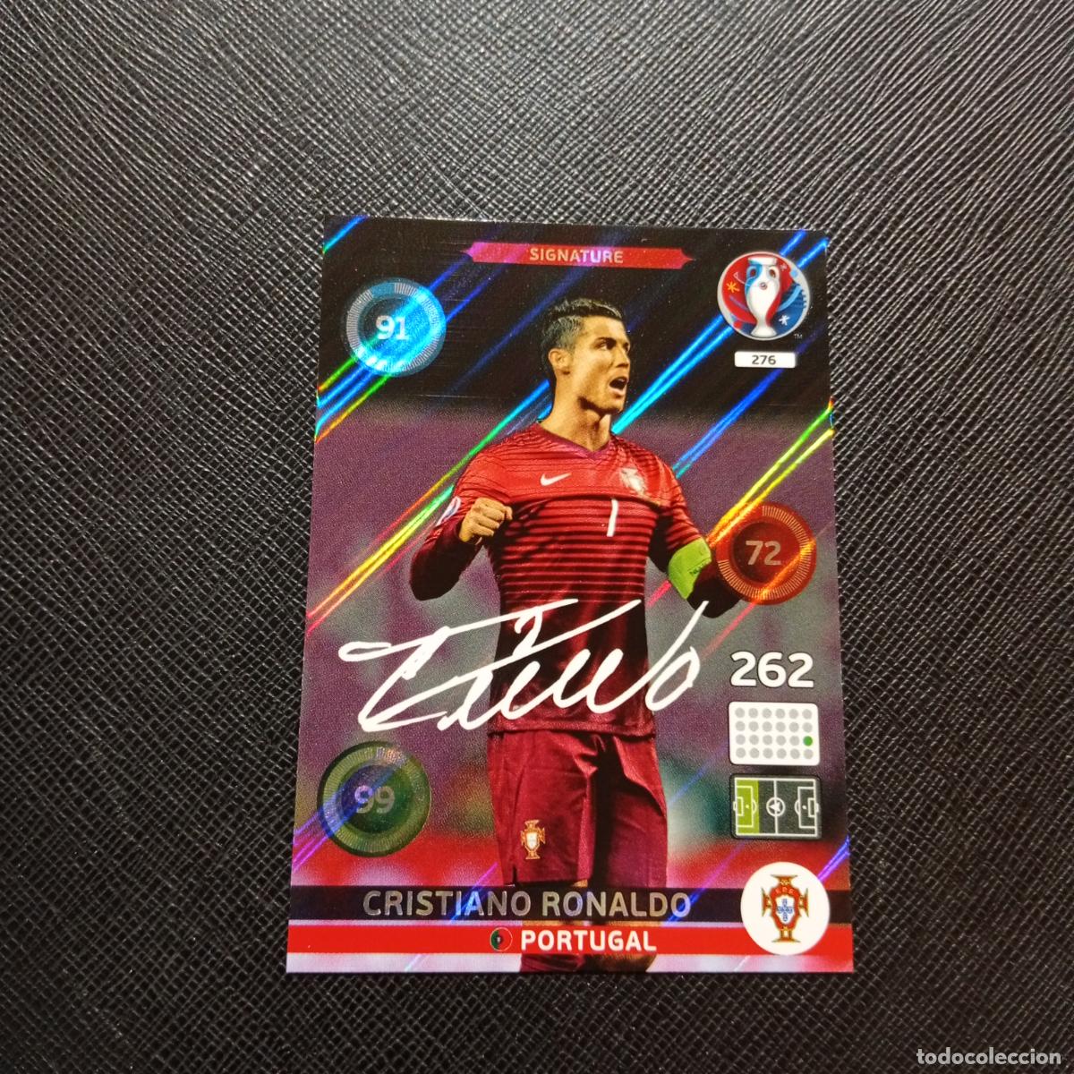 Cromos de f&uacute;tbol: 276 CRISTIANO RONALDO PORTUGAL PANINI ADRENALYN FRANCIA EURO 2016 EUROCOPA FUTBOL 16 - A58 PG388