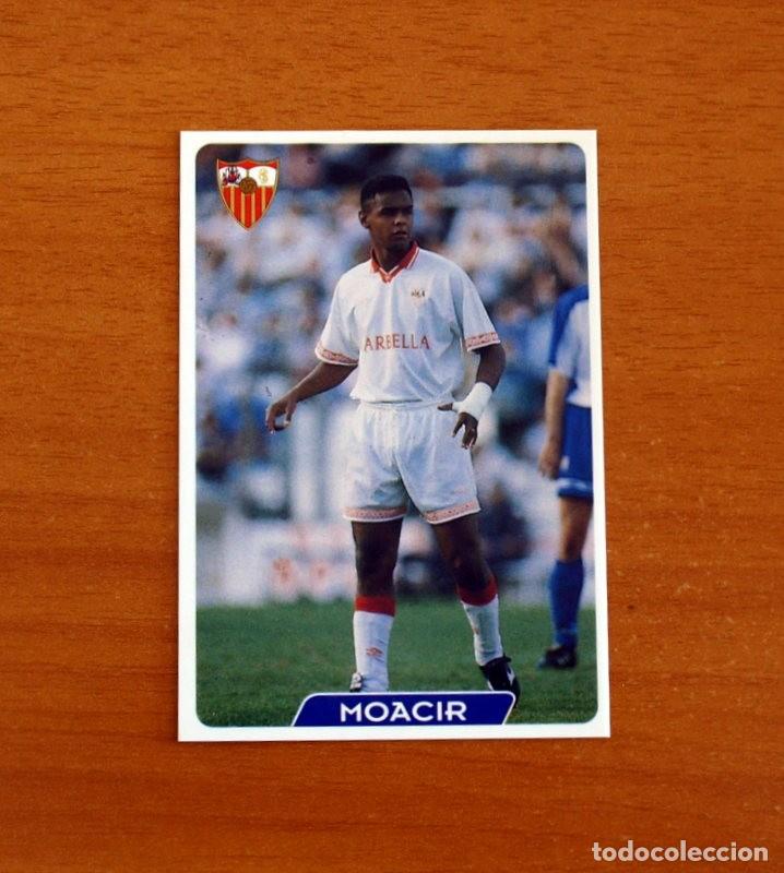 Cromos de f&uacute;tbol: Sevilla -N&ordm; 87 Moacir -Las Fichas de la Liga 95-96-1995-1996 -Mundicromo Sport