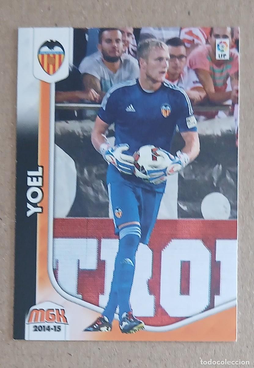 Cromos de f&uacute;tbol: CROMO NUEVO FICHAJE n&ordm; 480 YOEL VALENCIA MEGACRACKS 2014-2015 DE PANINI.