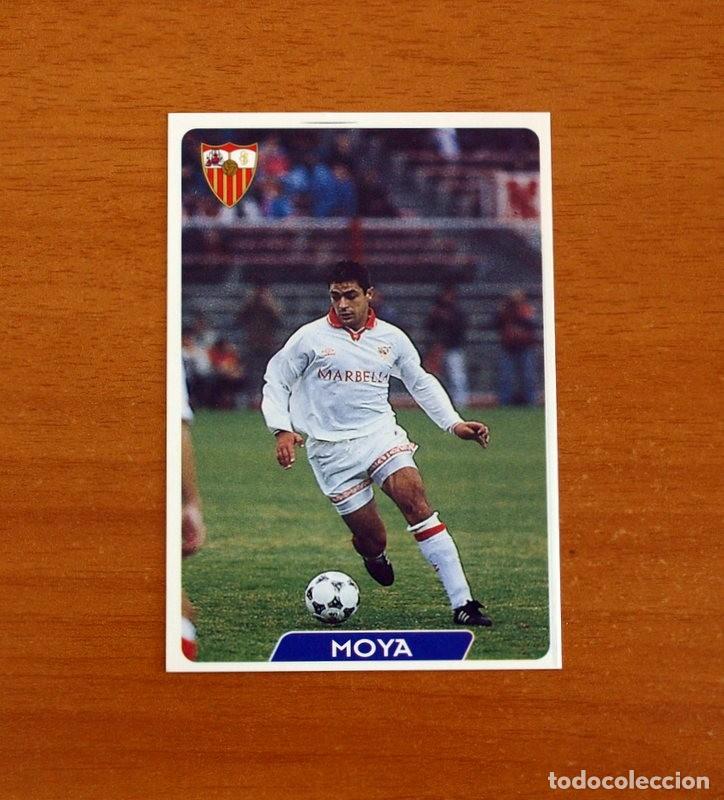 Cromos de f&uacute;tbol: Sevilla -N&ordm; 88 Moya -Las Fichas de la Liga 95-96-1995-1996 -Mundicromo Sport