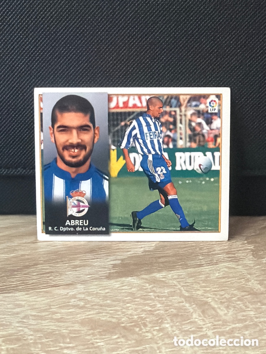 Cromos de f&uacute;tbol: Liga 98 99 Ediciones Este - Abreu - Deportivo de La Coru&ntilde;a