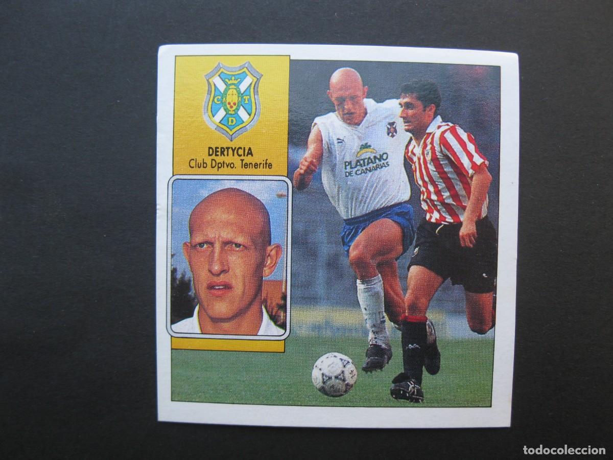 Cromos de f&uacute;tbol: DERTYCIA (C.D. TENERIFE) - CAMPEONATO DE LIGA 92/93 - EDICIONES ESTE - NUNCA PEGADO.