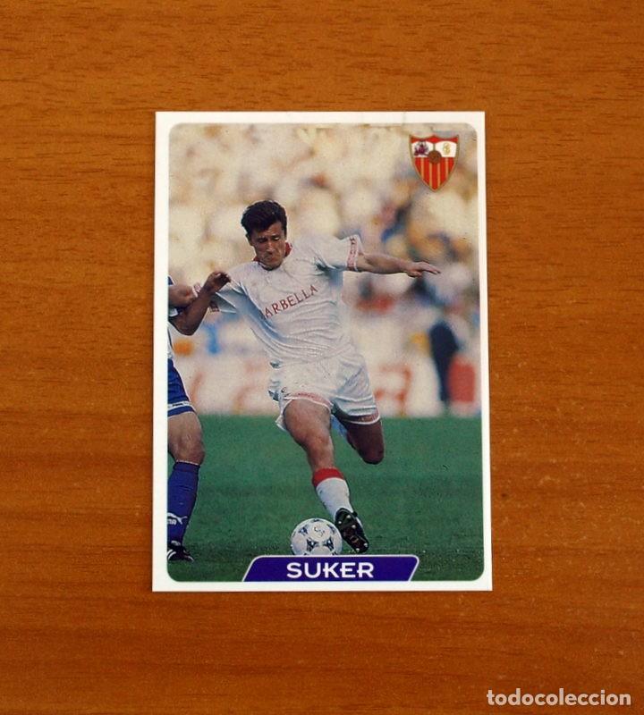 Cromos de f&uacute;tbol: Sevilla -N&ordm; 90 Suker -Las Fichas de la Liga 95-96-1995-1996 -Mundicromo Sport