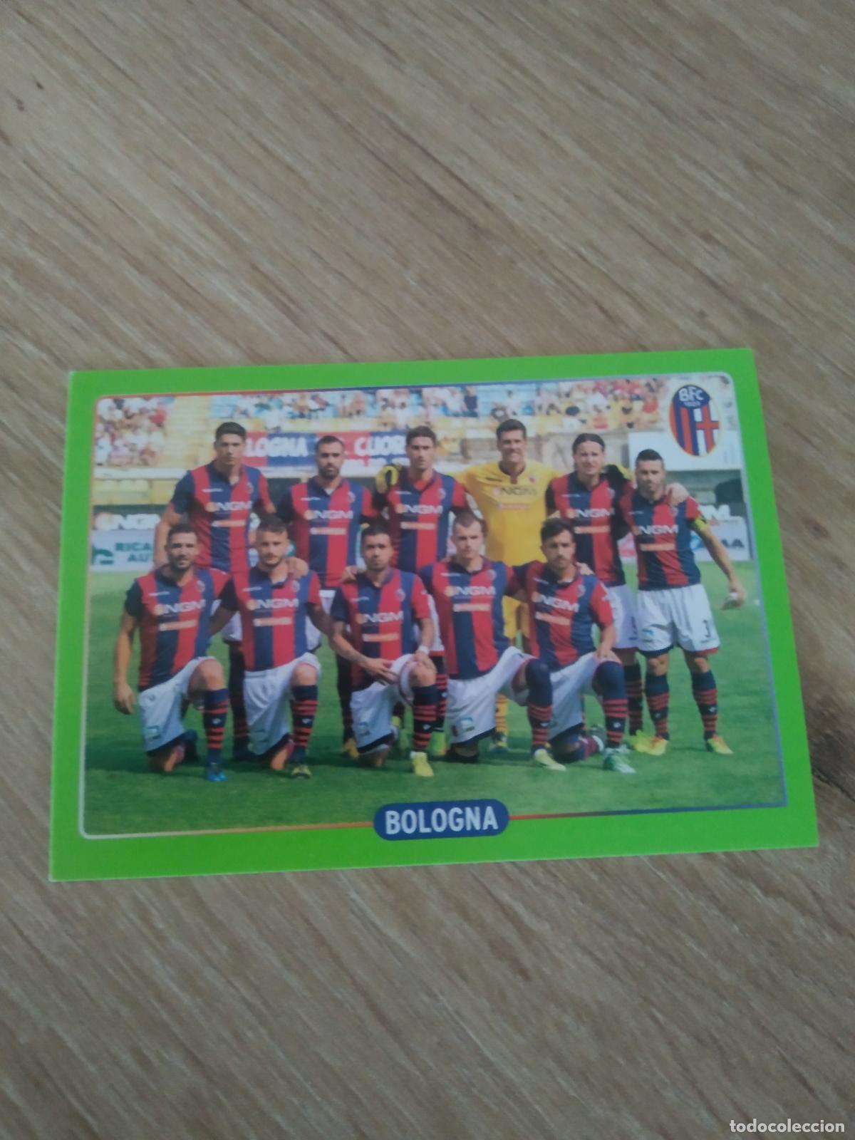 Cromos de f&uacute;tbol: 564 EQUIPO PLANTILLA BOLOGNA CROMO FUTBOL PANINI LIGA ITALIA 14-15 CALCIATORI 2014-2015