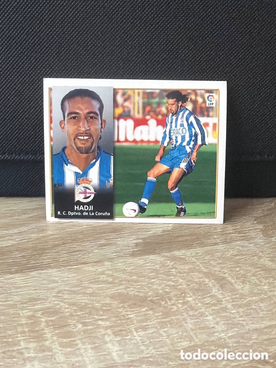 Cromos de f&uacute;tbol: Liga 98 99 Ediciones Este - Hadji - Deportivo de La Coru&ntilde;a