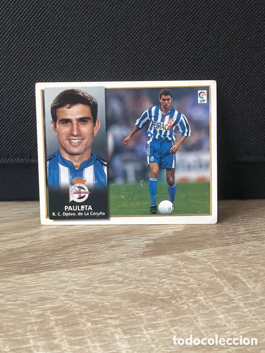 Cromos de f&uacute;tbol: Liga 98 99 Ediciones Este - Pauleta - Deportivo de La Coru&ntilde;a
