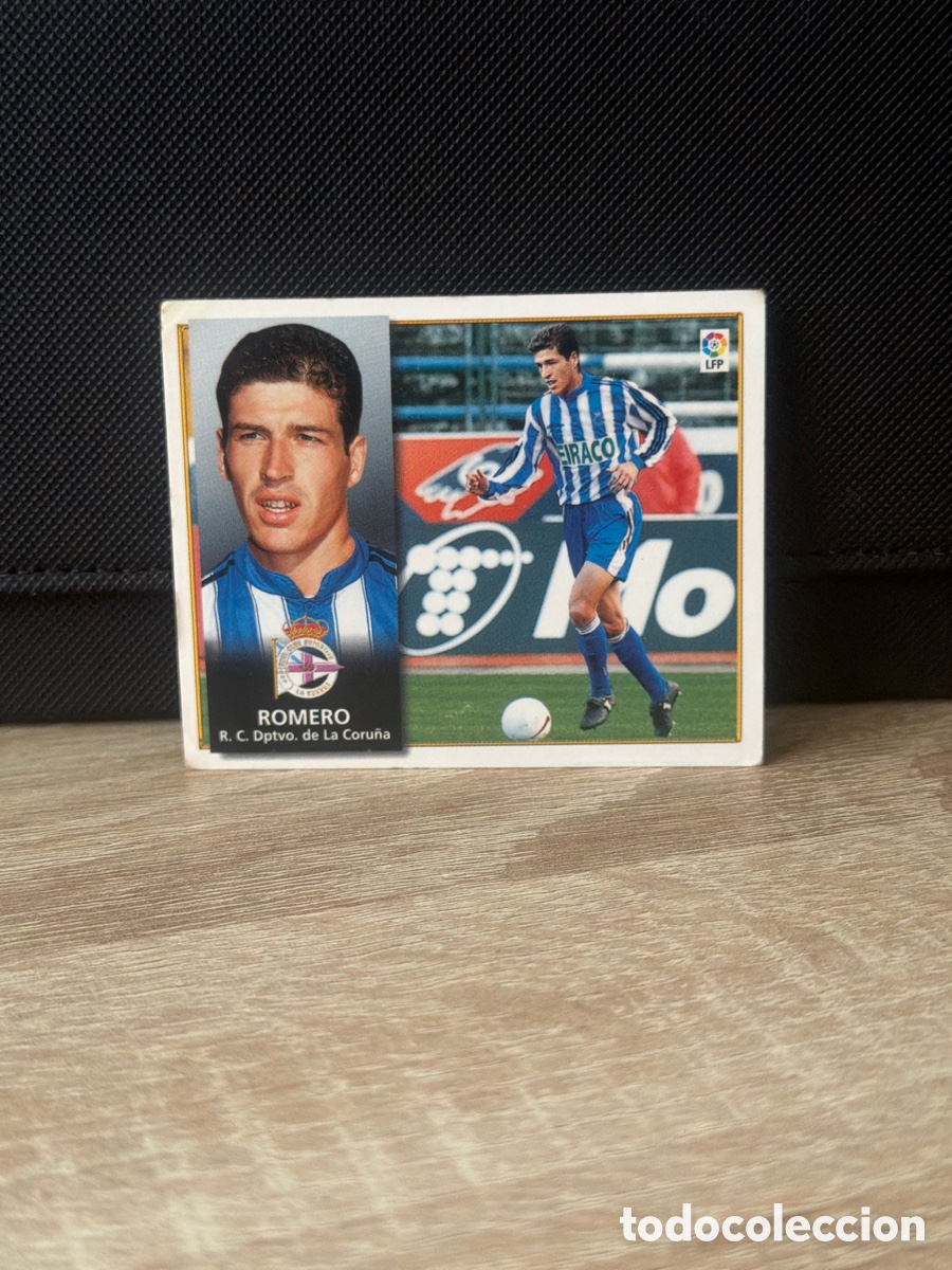 Cromos de f&uacute;tbol: Liga 98 99 Ediciones Este - Romero - Deportivo de La Coru&ntilde;a