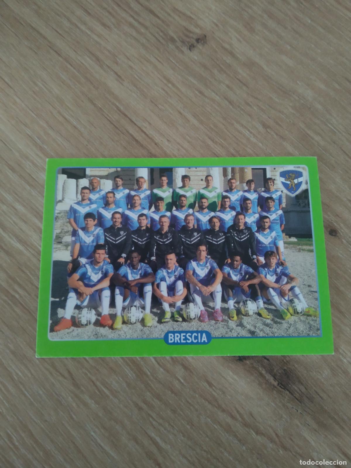 Cromos de f&uacute;tbol: 571 EQUIPO PLANTILLA BRESCIA CROMO FUTBOL PANINI LIGA ITALIA 14-15 CALCIATORI 2014-2015
