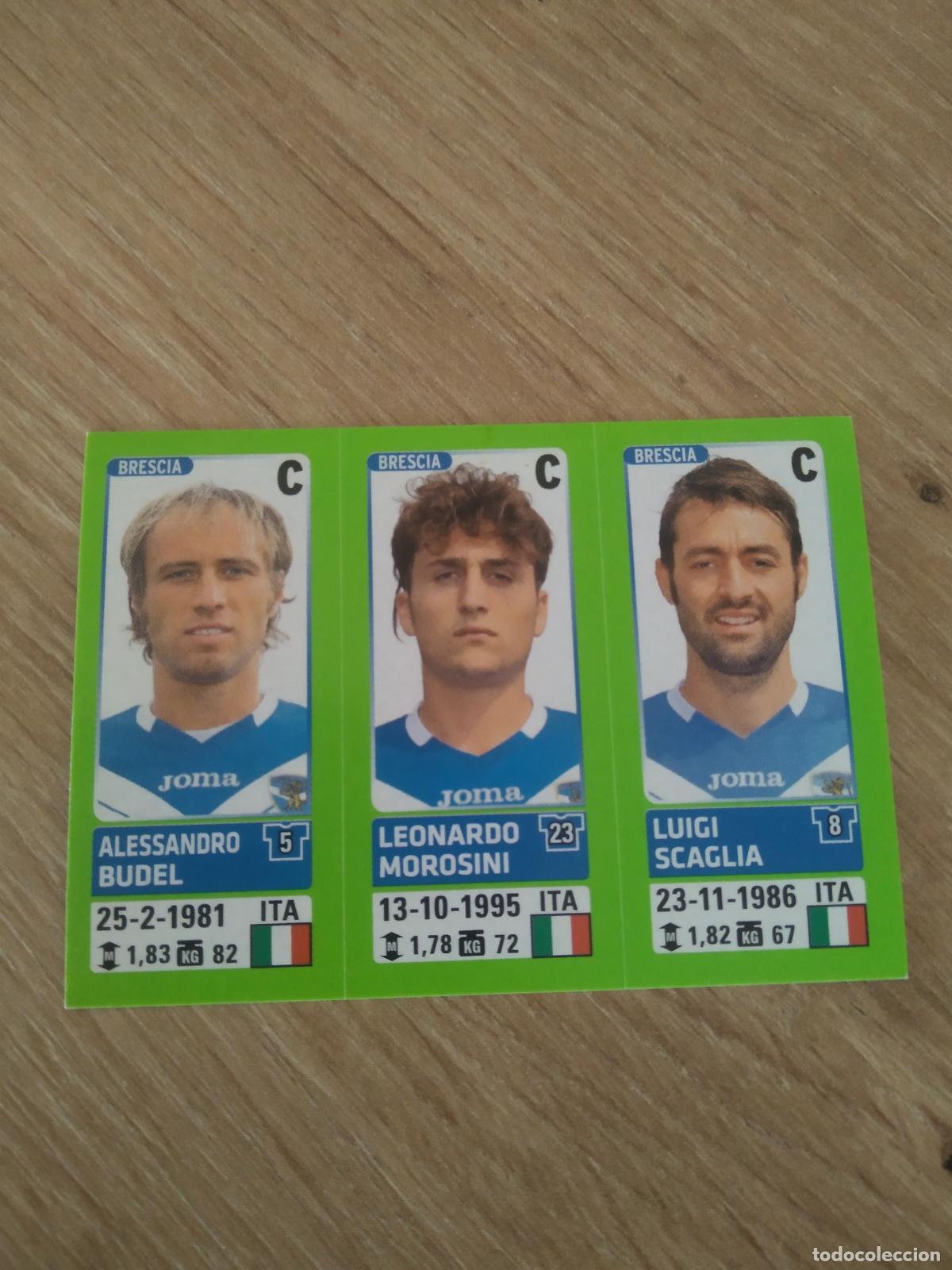 Cromos de f&uacute;tbol: 574 BUDEL MOROSINI SCAGLIA BRESCIA CROMO FUTBOL PANINI LIGA ITALIA 14-15 CALCIATORI 2014-2015