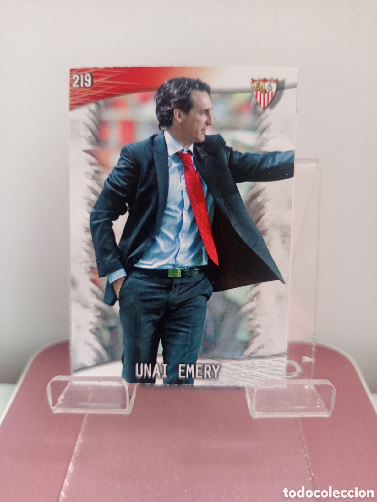 Cromos de f&uacute;tbol: ❇️ CROMO CARD ⚽ EMERY SEVILLA 219 FICHAS LIGA QUIZ GAME 2014 13 14 2013 2014 MUNDICROMO ❇️