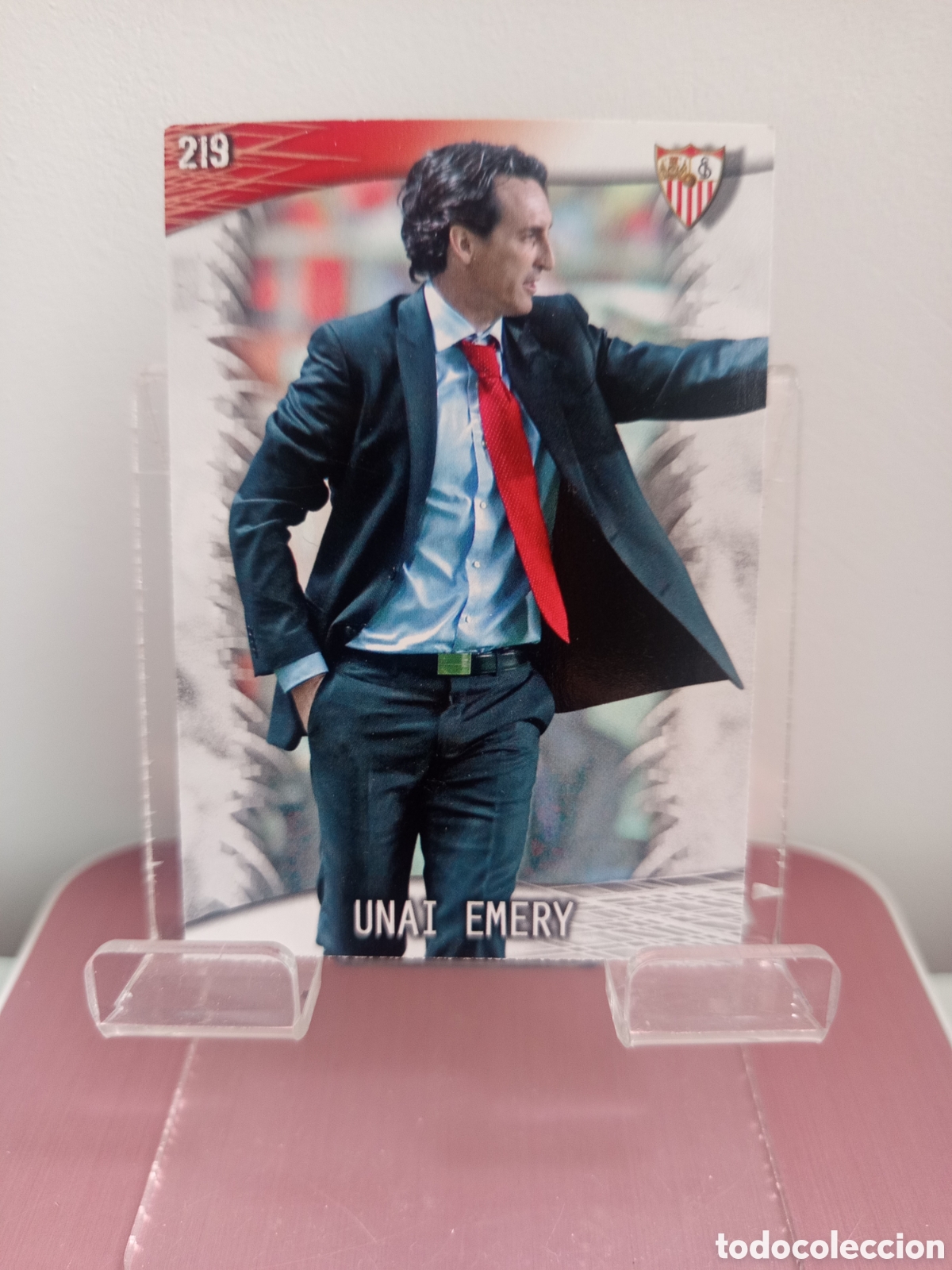Cromos de f&uacute;tbol: ❇️ CROMO CARD ⚽ EMERY SEVILLA 219 FICHAS LIGA QUIZ GAME 2014 13 14 2013 2014 MUNDICROMO ❇️