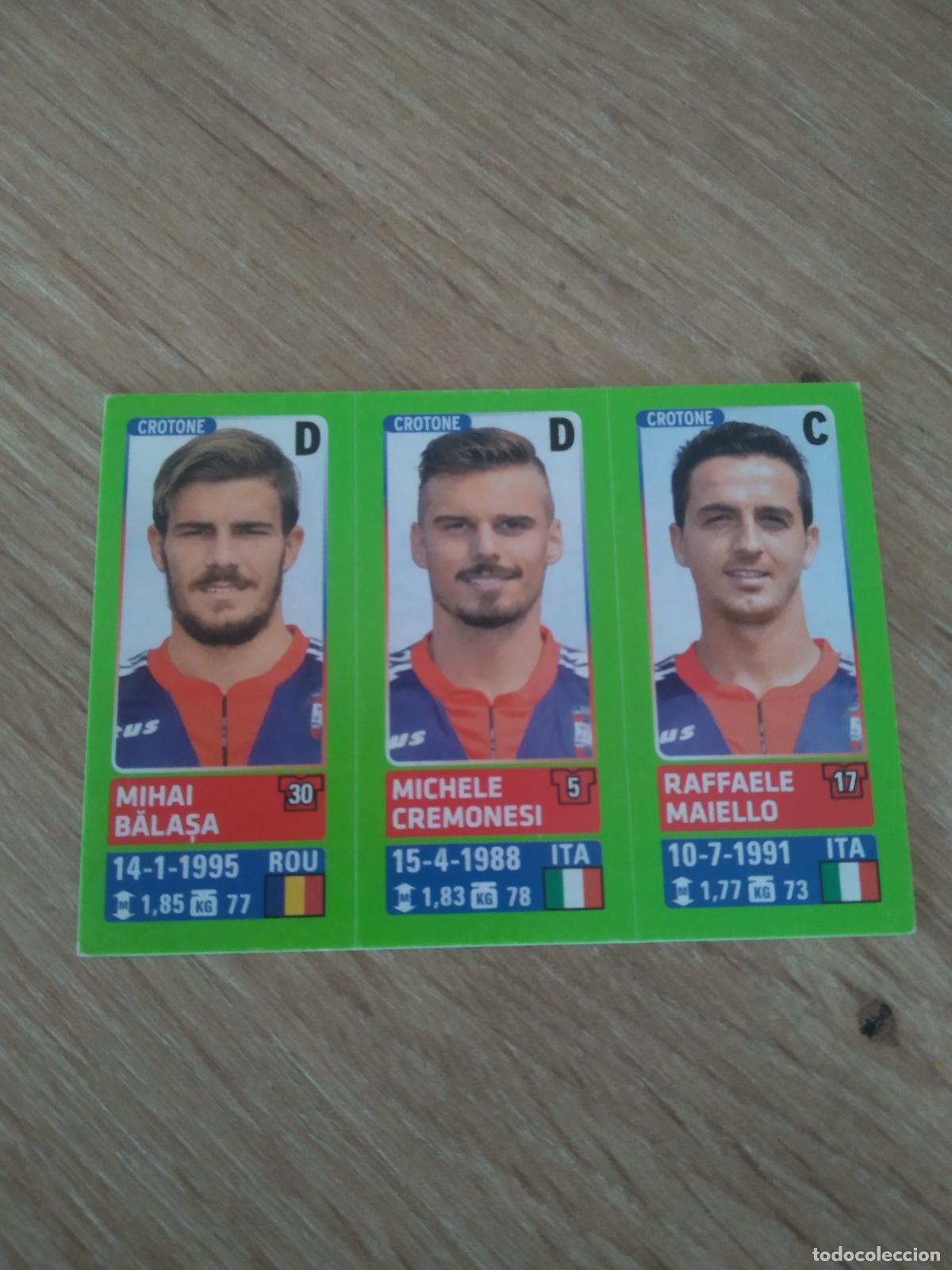 Fu&szlig;ball-Sticker: 606 BALASA CREMONESI MAIELLO CROTONE CROMO FUTBOL PANINI LIGA ITALIA 14-15 CALCIATORI 2014-2015