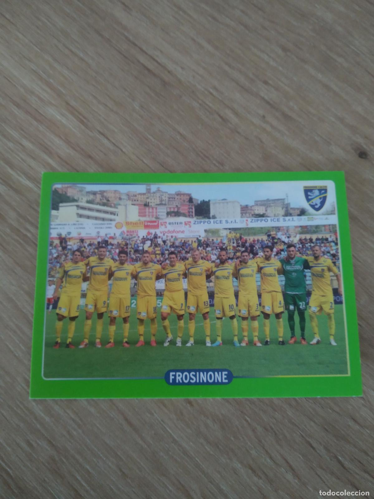 Fu&szlig;ball-Sticker: 612 EQUIPO PLANTILLA FROSINONE CROMO FUTBOL PANINI LIGA ITALIA 14-15 CALCIATORI 2014-2015
