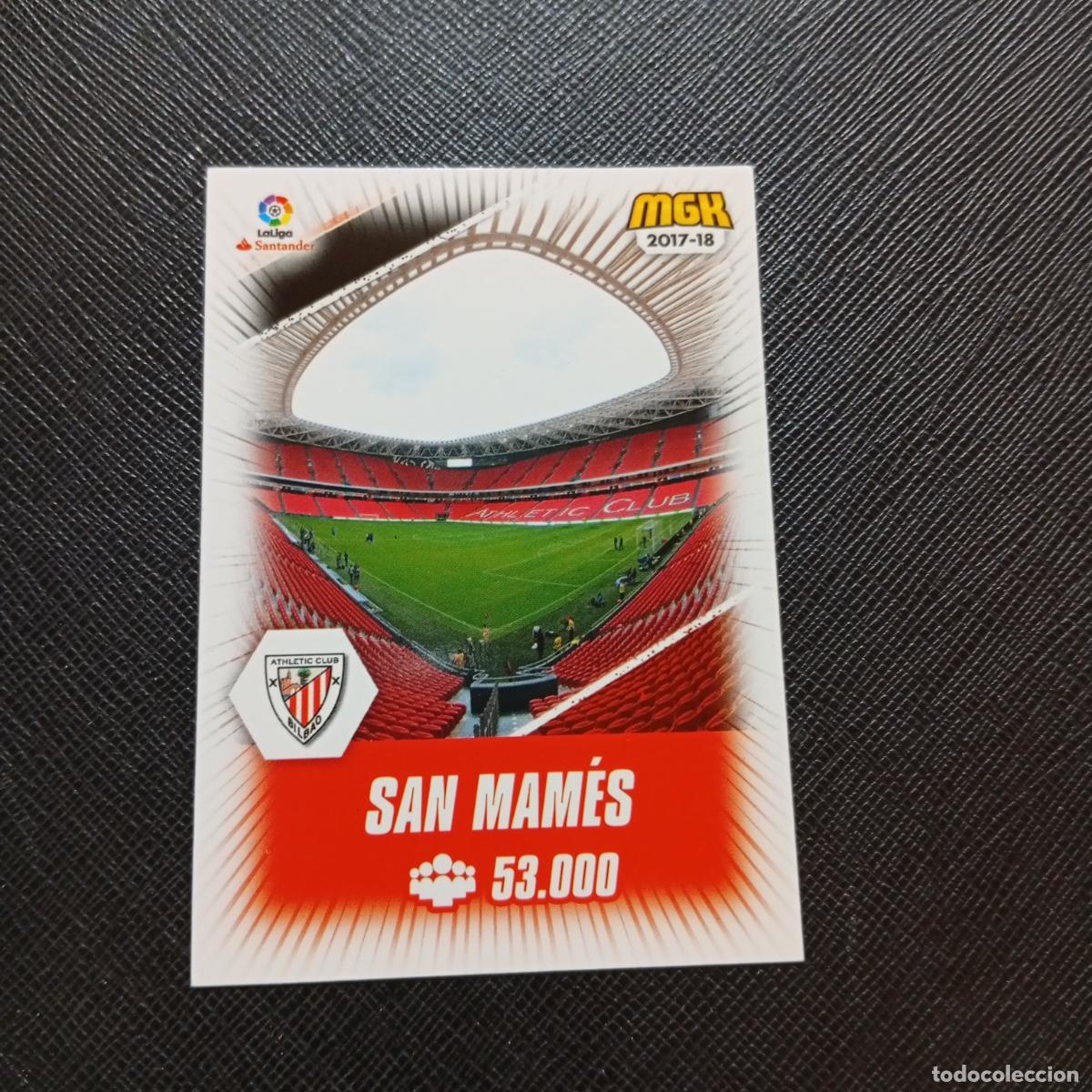 Fu&szlig;ball-Sticker: 49 SAN MAMES BILBAO PANINI MEGACRACKS 2017 2018 CROMO FUTBOL 17 18 - A210 PG10