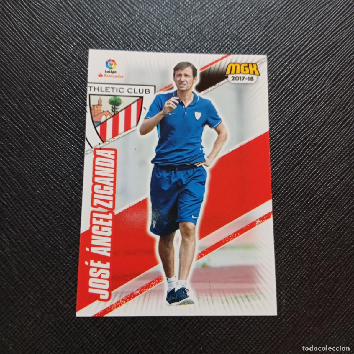 Fu&szlig;ball-Sticker: 50 JOSE ANGEL ZIGANDA BILBAO PANINI MEGACRACKS 2017 2018 CROMO FUTBOL 17 18 - A210 PG10