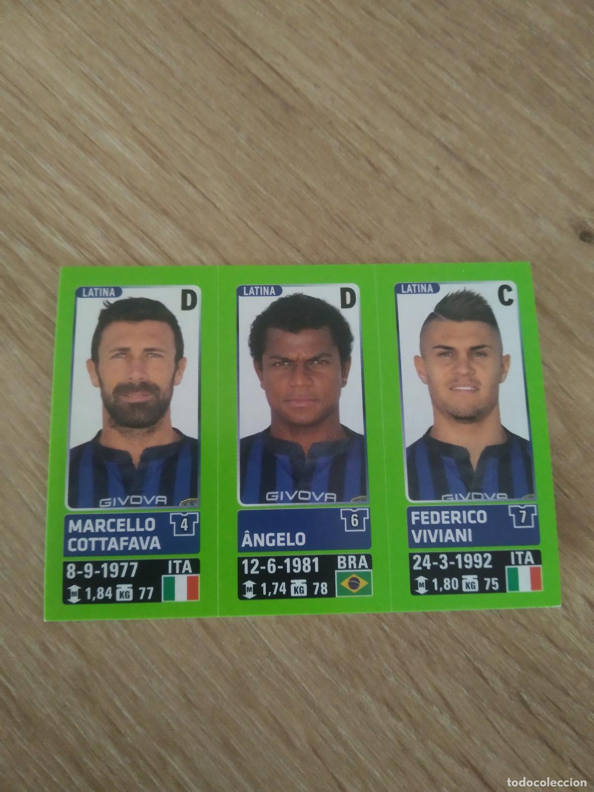 Cartes &agrave; collectionner de Football: 622 COTTAFAVA ANGELO VIVIANI LATINA CROMO FUTBOL PANINI LIGA ITALIA 14-15 CALCIATORI 2014-2015