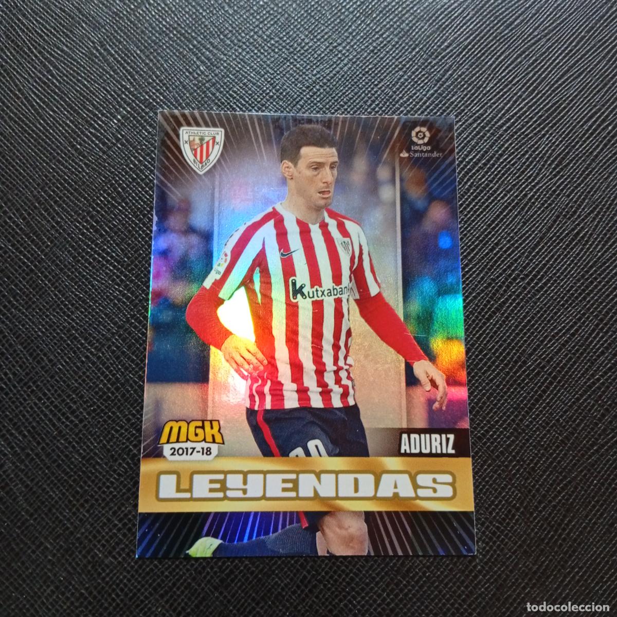 Cartes &agrave; collectionner de Football: 51 ADURIZ BILBAO PANINI MEGACRACKS 2017 2018 CROMO FUTBOL 17 18 - A210 PG10