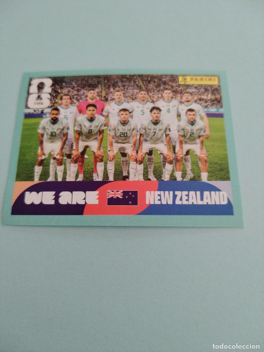 Football Stickers: CROMO MUNDIAL 2026 - NUEVA ZELANDA NZL 13