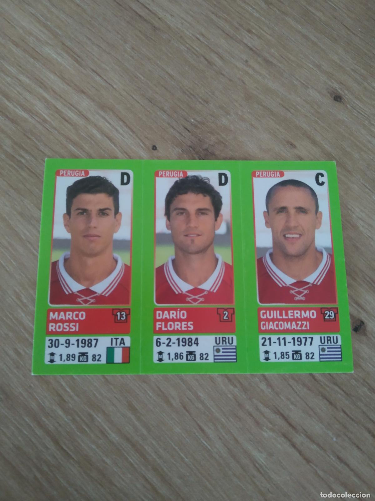 Football Stickers: 647 ROSSI FLORES GIACOMAZZI PERUGIA CROMO FUTBOL PANINI LIGA ITALIA 14-15 CALCIATORI 2014-2015