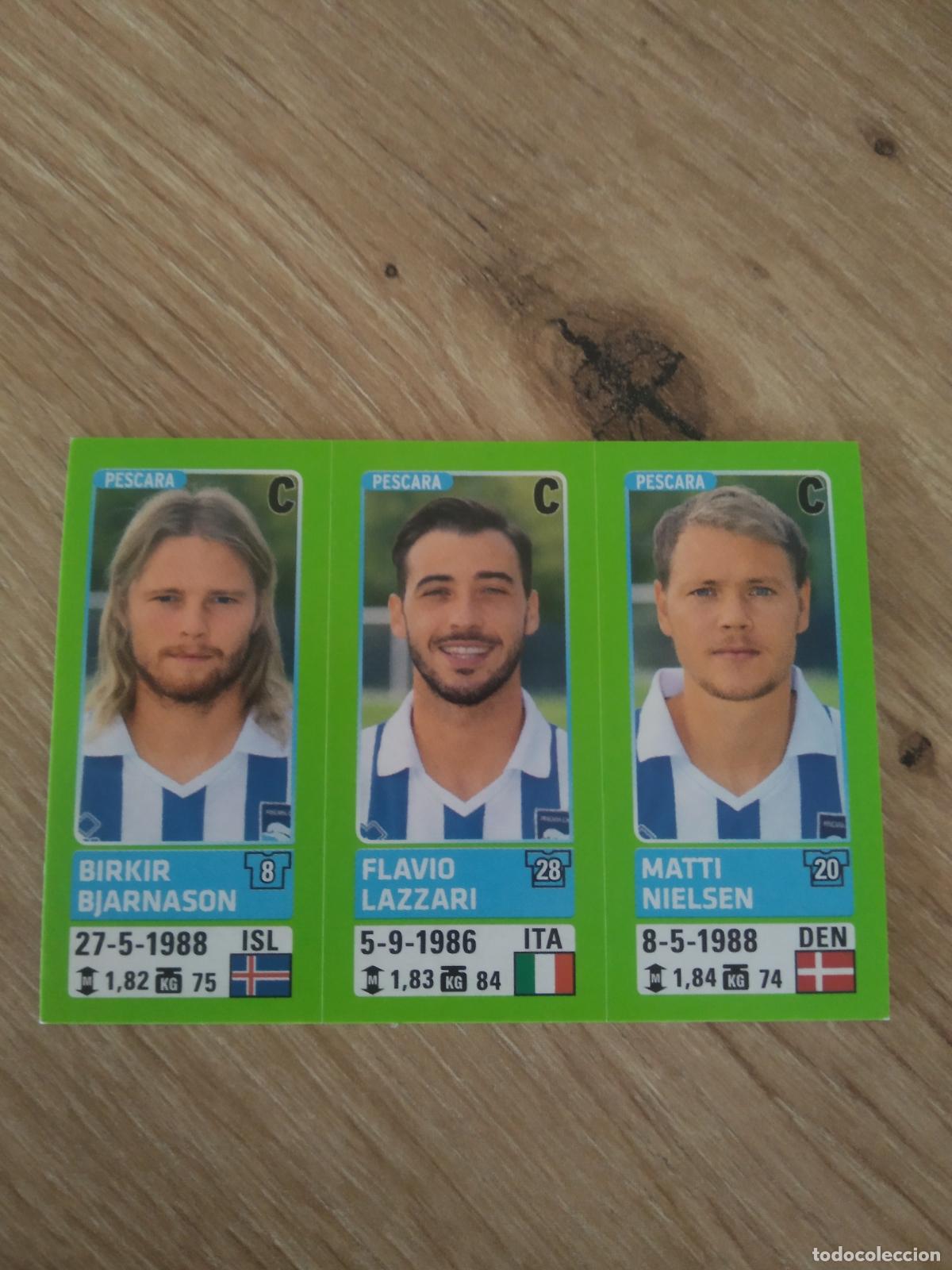 Fu&szlig;ball-Sticker: 655 BJARNASON LAZZARI NIELSEN PESCARA CROMO FUTBOL PANINI LIGA ITALIA 14-15 CALCIATORI 2014-2015