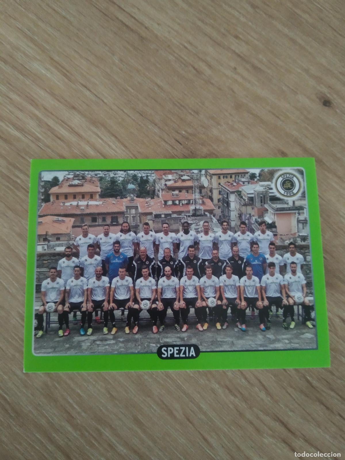 Cromos de f&uacute;tbol: 667 EQUIPO PLANTILLA SPEZIA CROMO FUTBOL PANINI LIGA ITALIA 14-15 CALCIATORI 2014-2015