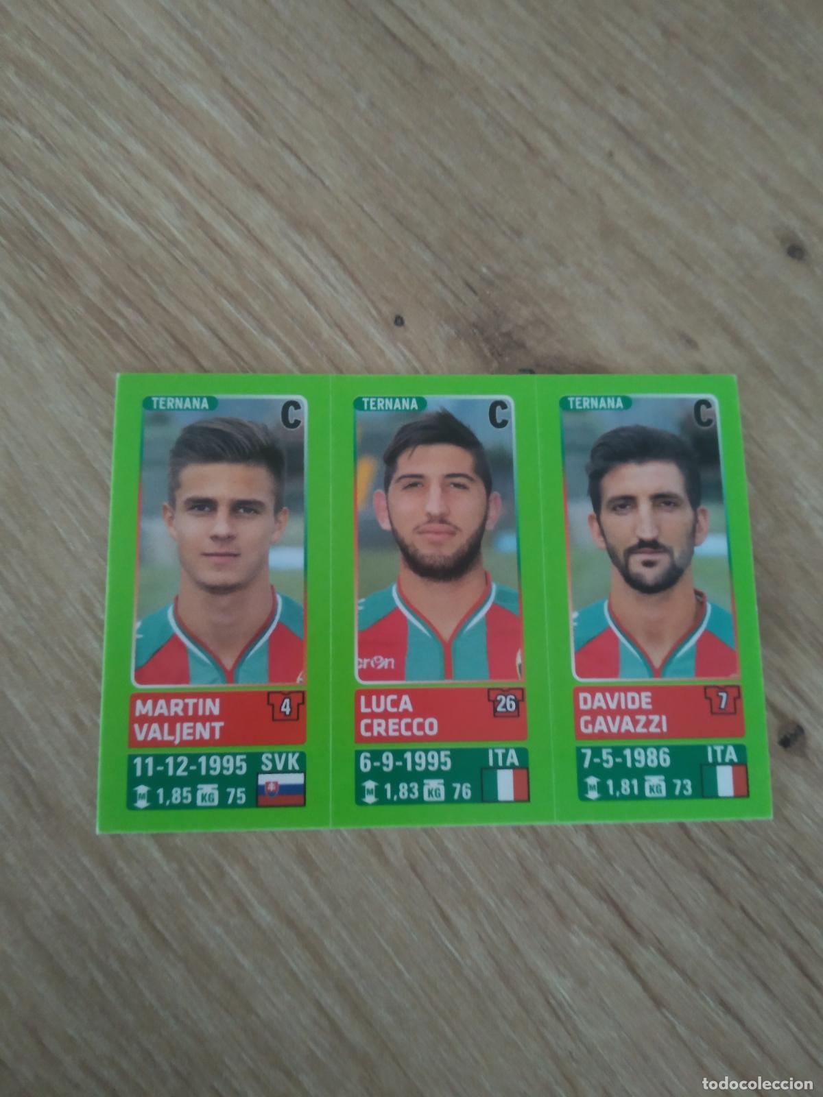 Cromos de f&uacute;tbol: 681 VALJENT CRECCO GAVAZZI TERNANA CROMO FUTBOL PANINI LIGA ITALIA 14-15 CALCIATORI 2014-2015