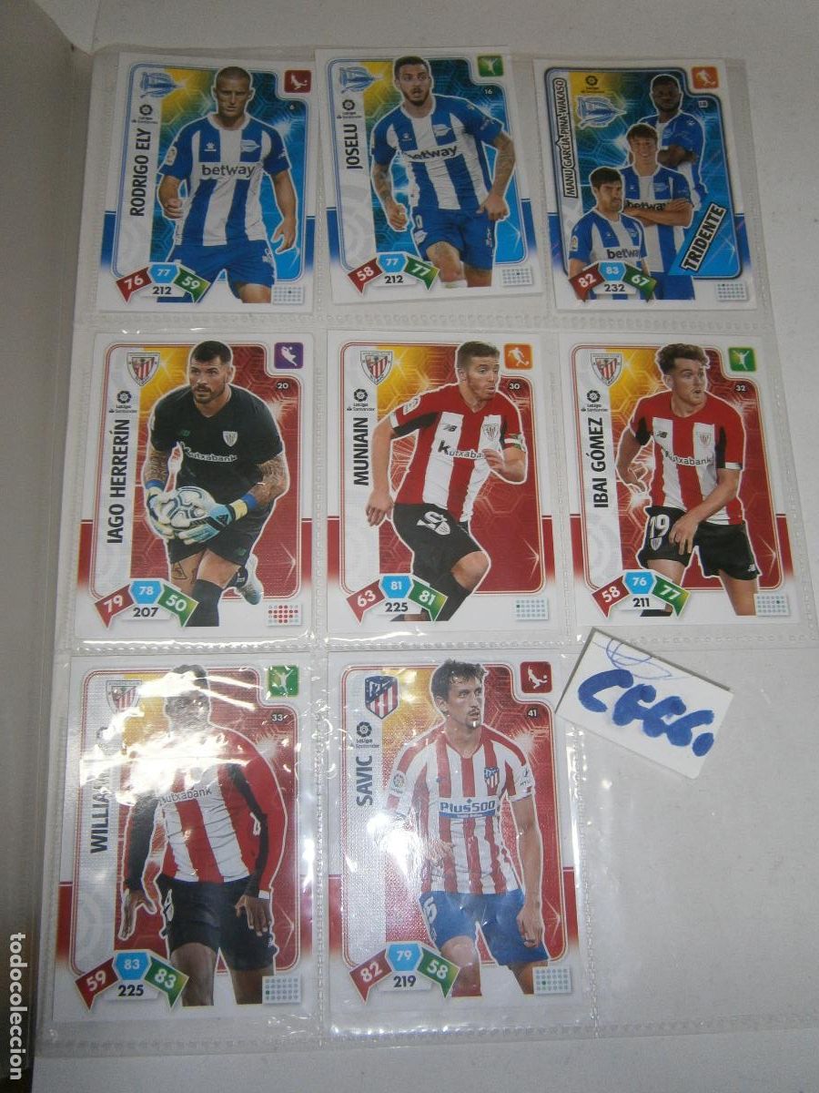 Cromos de f&uacute;tbol: ANTIGUOS CROMOS FUTBOL LIGA 2019-2020