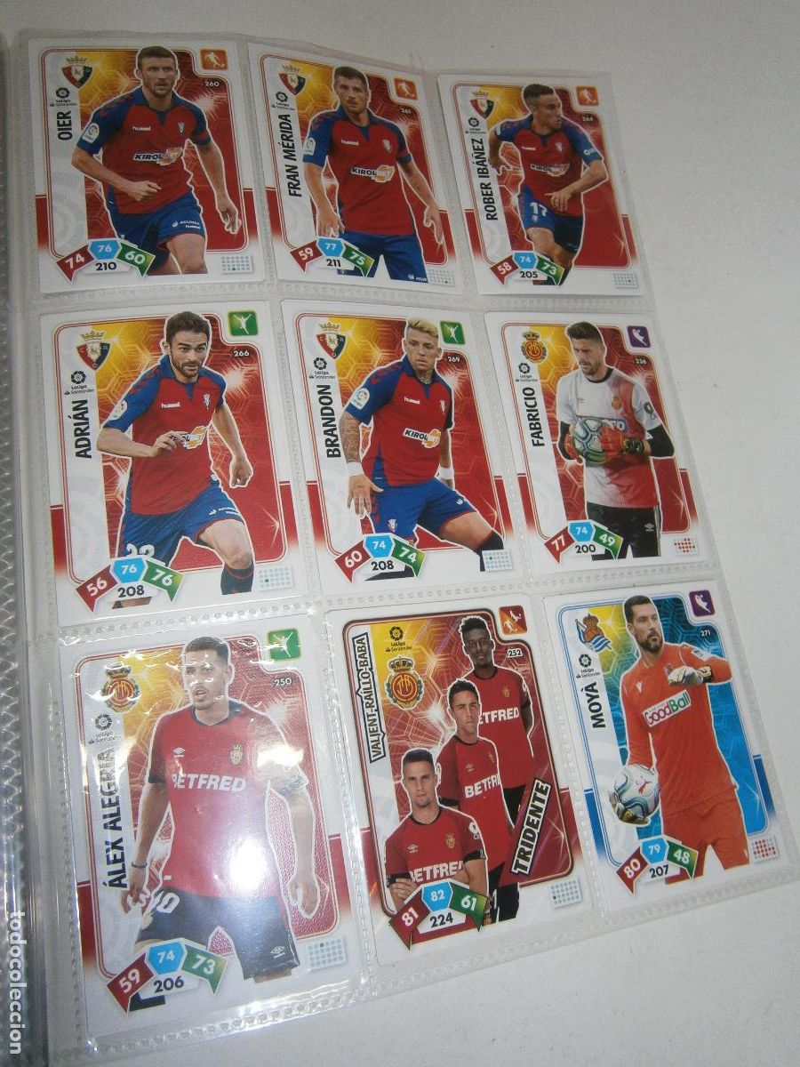 Cromos de f&uacute;tbol: ANTIGUOS CROMOS FUTBOL LIGA 2019-2020