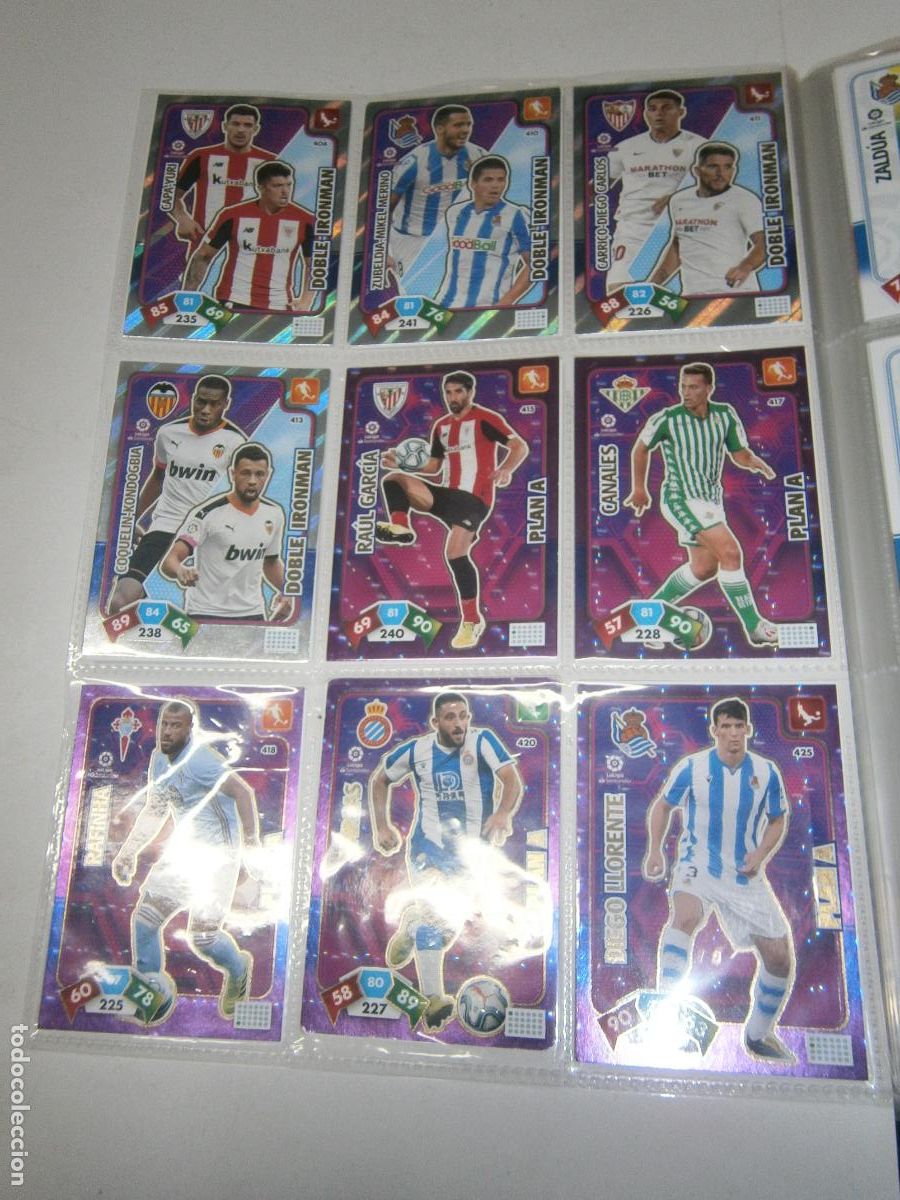 Cromos de f&uacute;tbol: ANTIGUOS CROMOS FUTBOL LIGA 2019-2020