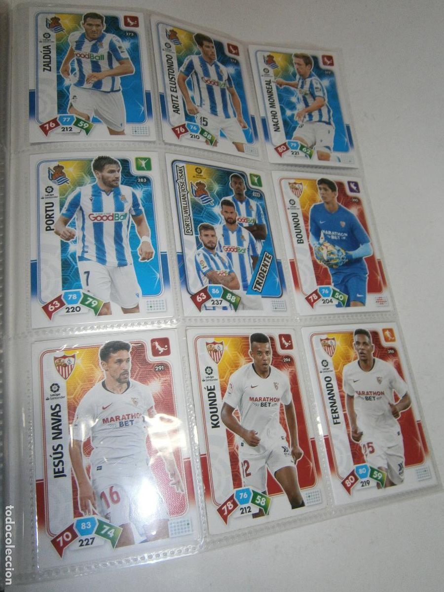 Cromos de f&uacute;tbol: ANTIGUOS CROMOS FUTBOL LIGA 2019-2020