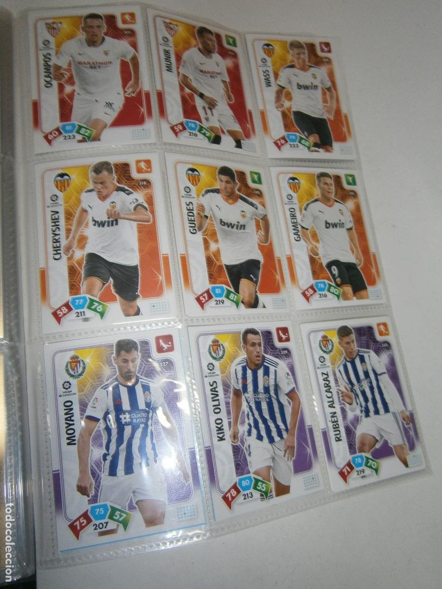 Cromos de f&uacute;tbol: ANTIGUOS CROMOS FUTBOL LIGA 2019-2020