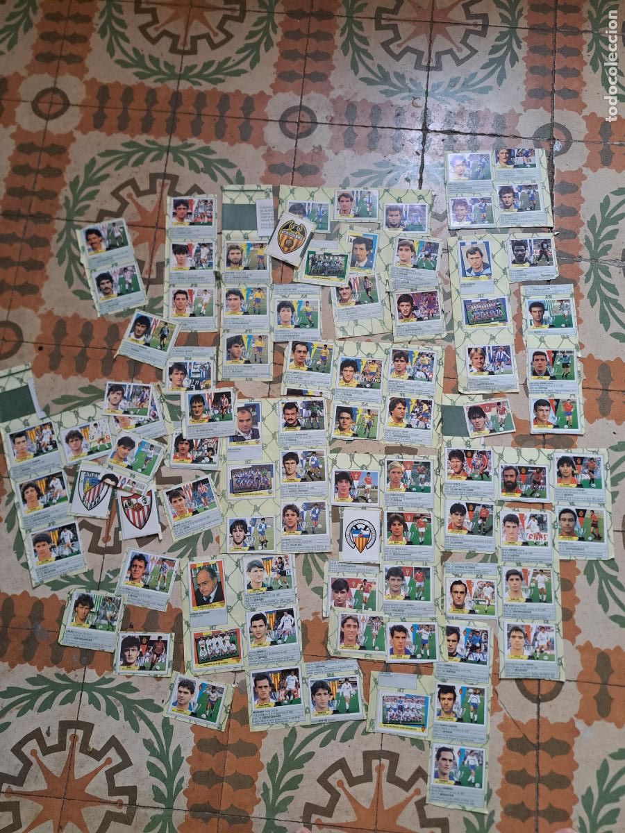 Cromos de f&uacute;tbol: LOTE 155 CROMOS RECORTADOS ,CROMO ARRIBA CROMO ABAJO, DE LA 87 88 1987 1988 HAY FICHAJES