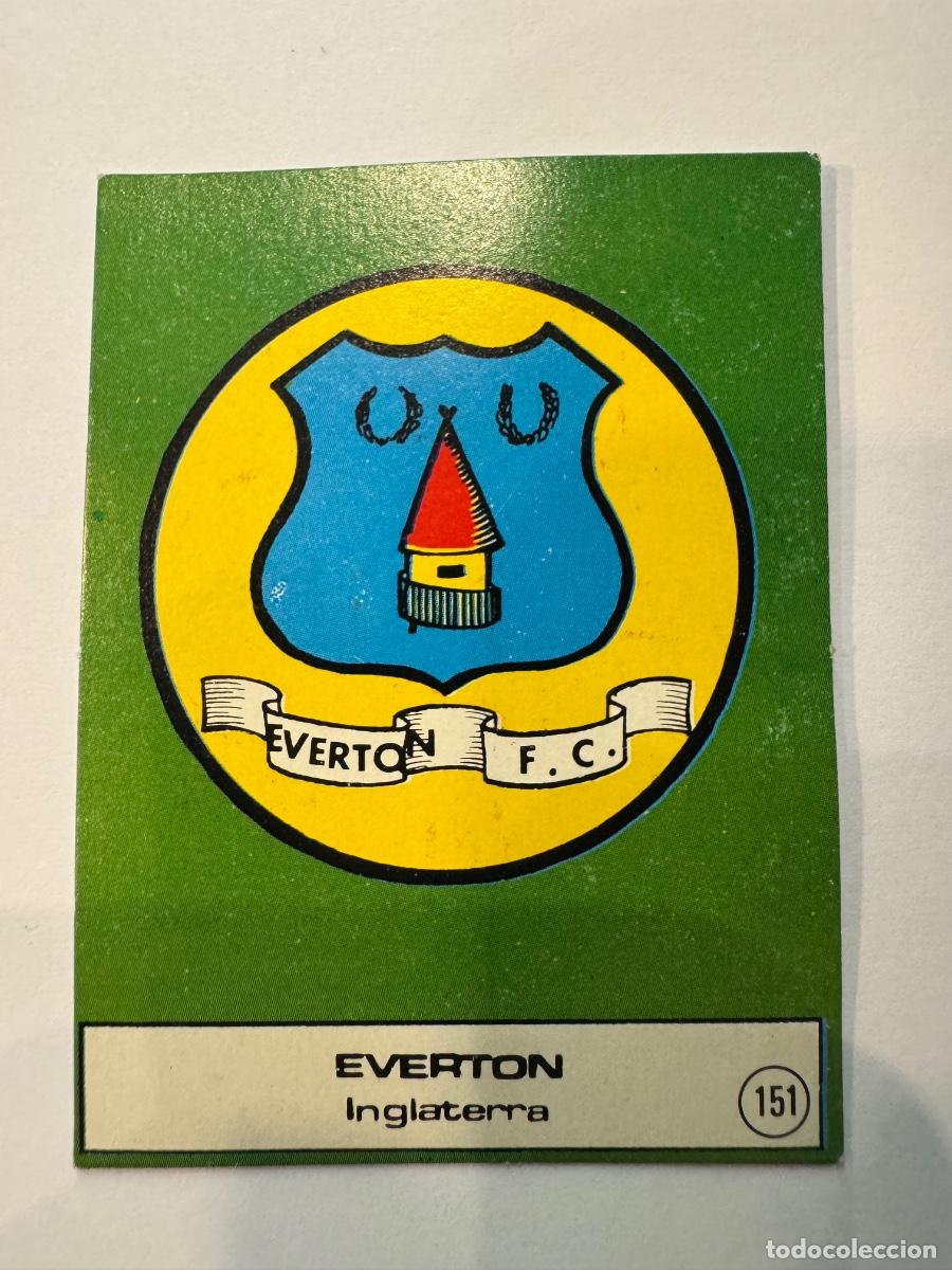 Football Stickers: EVERTON INGLATERRA CROMO MUNDIAL 82 ESPA&Ntilde;A GR&Aacute;FICAS 3D NUNCA PEGADO / COMPRA MIN&Iacute;MA 5 &euro;