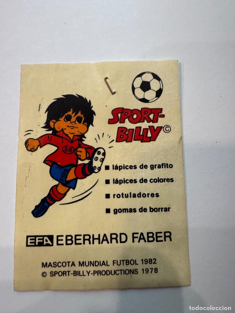 Football Stickers: SPORT BILLY MASCOTA MUNDIAL FUTBOL 1982 CROMO PUBLICIDAD NUNCA PEGADO / COMPRA MIN&Iacute;MA 5 &euro;