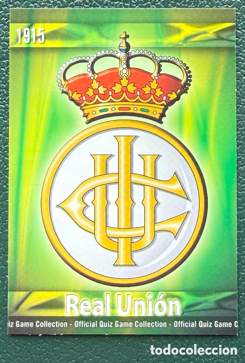 Cartes &agrave; collectionner de Football: 1111 ESCUDO REAL UNION MATE FICHAS ALBUM MUNDICROMO 2009 2010 09 10