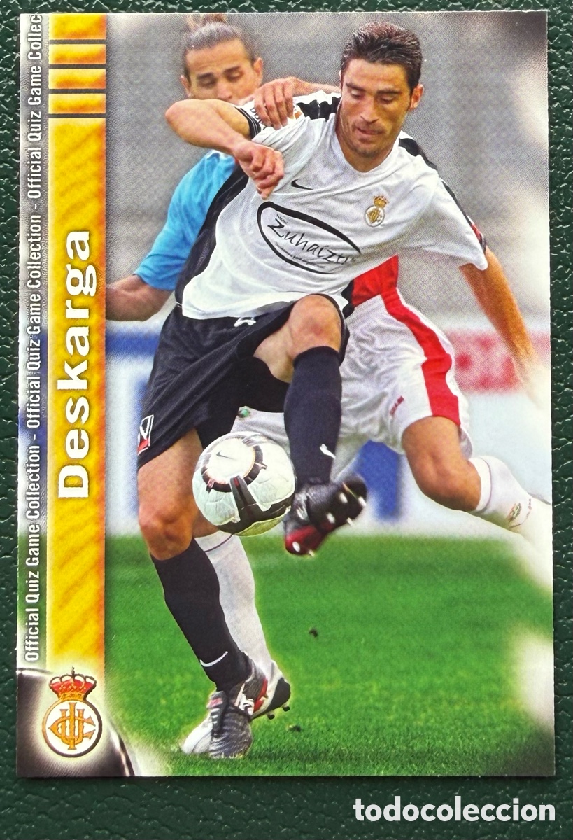 Fu&szlig;ball-Sticker: 1115 DESKARGA REAL UNION FICHAS ALBUM MUNDICROMO 2009 2010 09 10