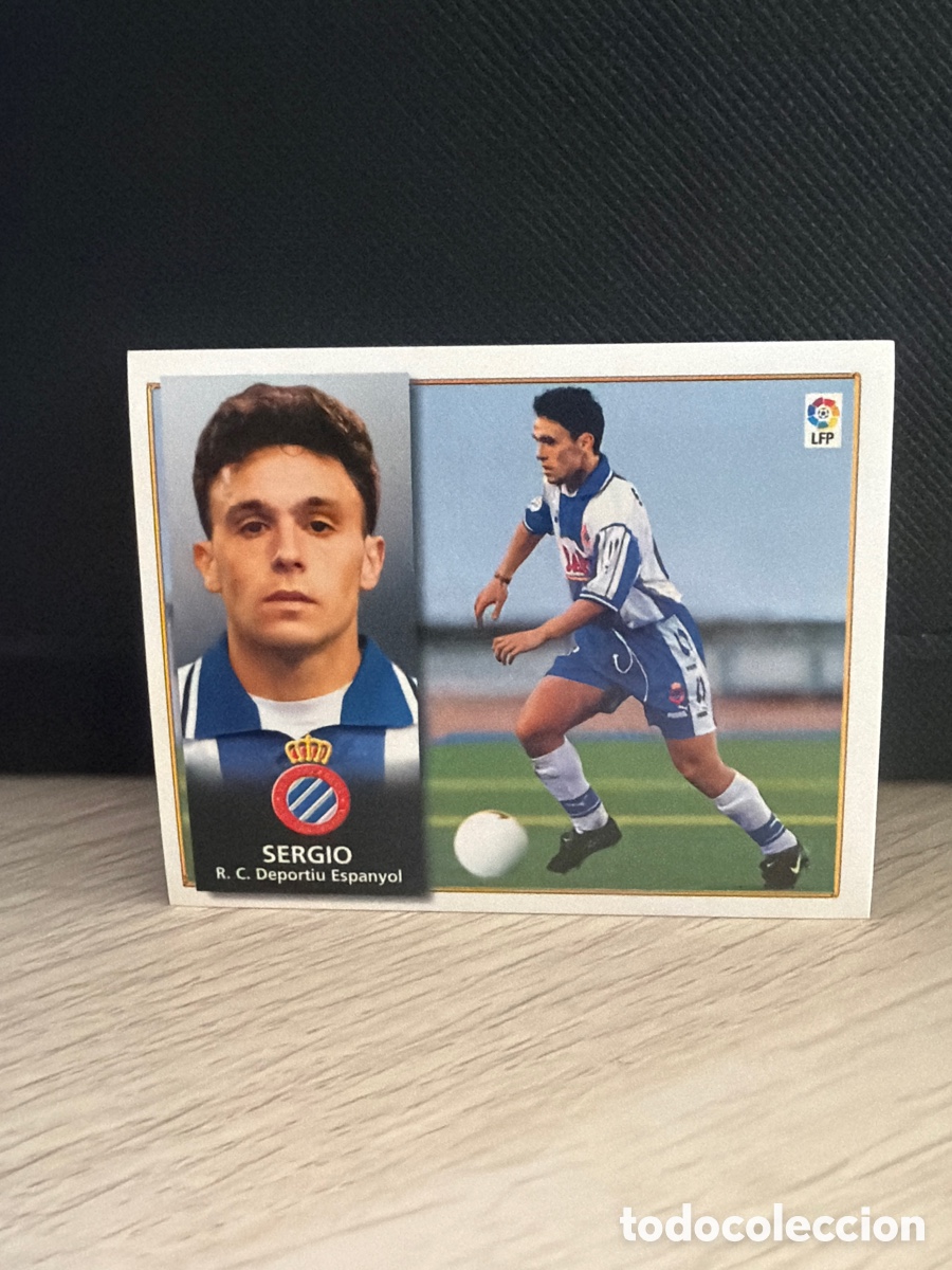 Fu&szlig;ball-Sticker: Liga 98 99 Ediciones Este - Sergio - Espa&ntilde;ol