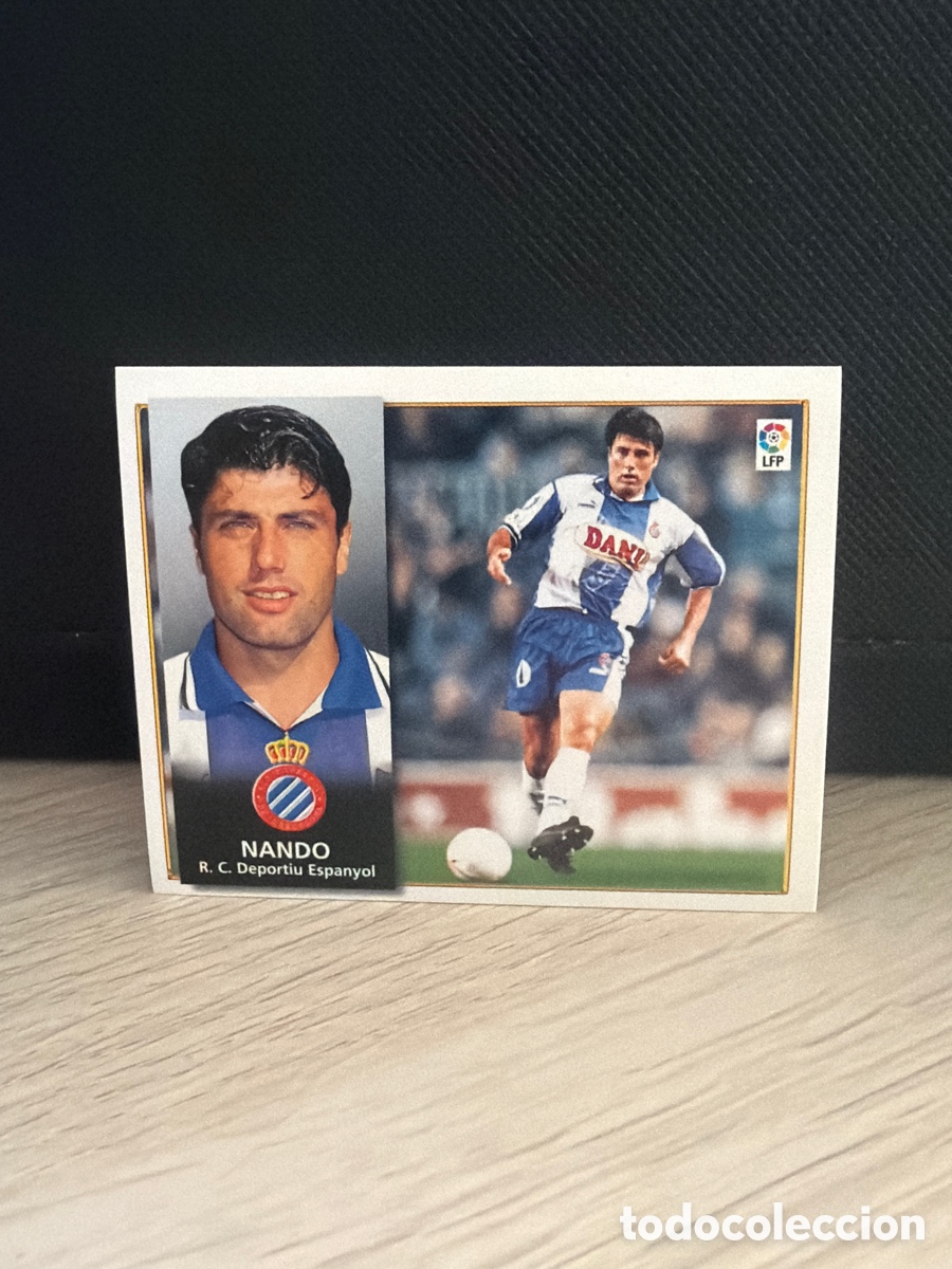 Figurine di Calcio: Liga 98 99 Ediciones Este - Nando - Espa&ntilde;ol