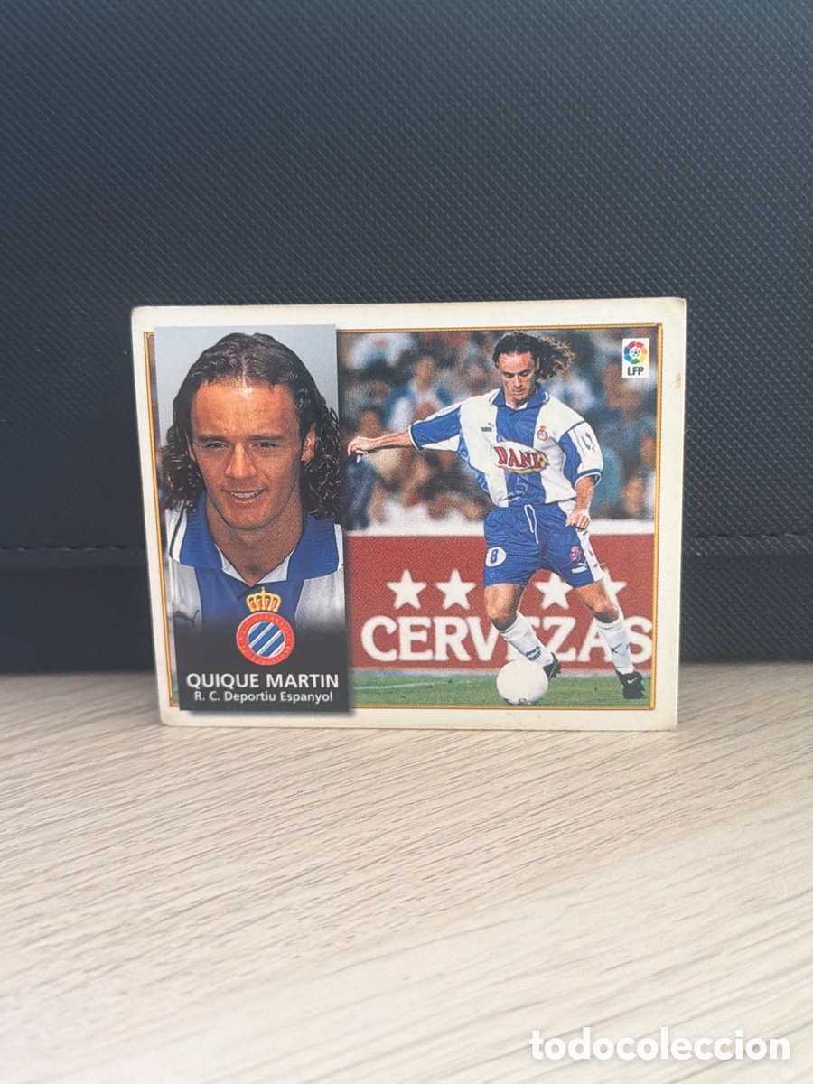 Figurine di Calcio: Liga 98 99 Ediciones Este - Quique Martin - Espa&ntilde;ol