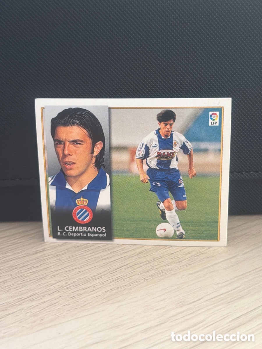 Figurine di Calcio: Liga 98 99 Ediciones Este - Luis Cembranos - Espa&ntilde;ol