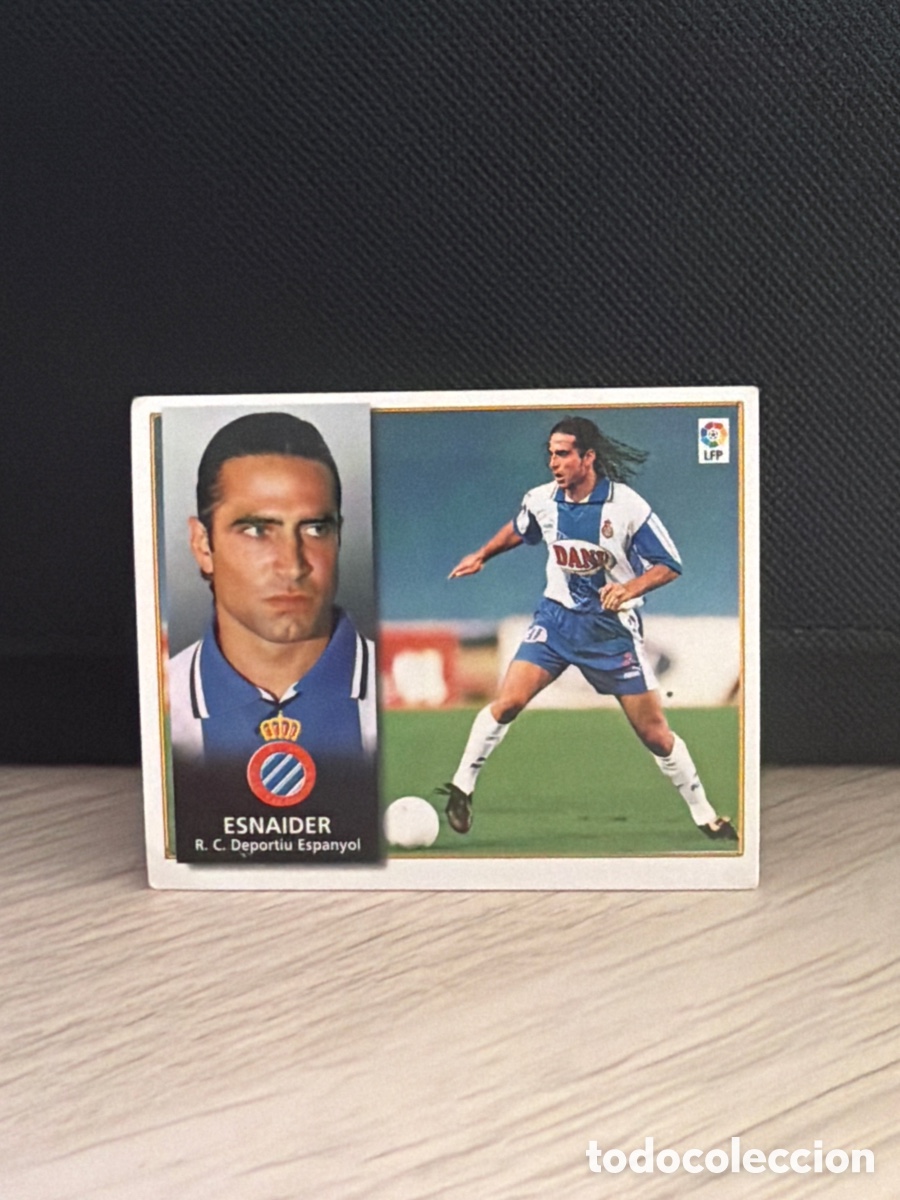 Football Stickers: Liga 98 99 Ediciones Este - Esnaider - Espa&ntilde;ol
