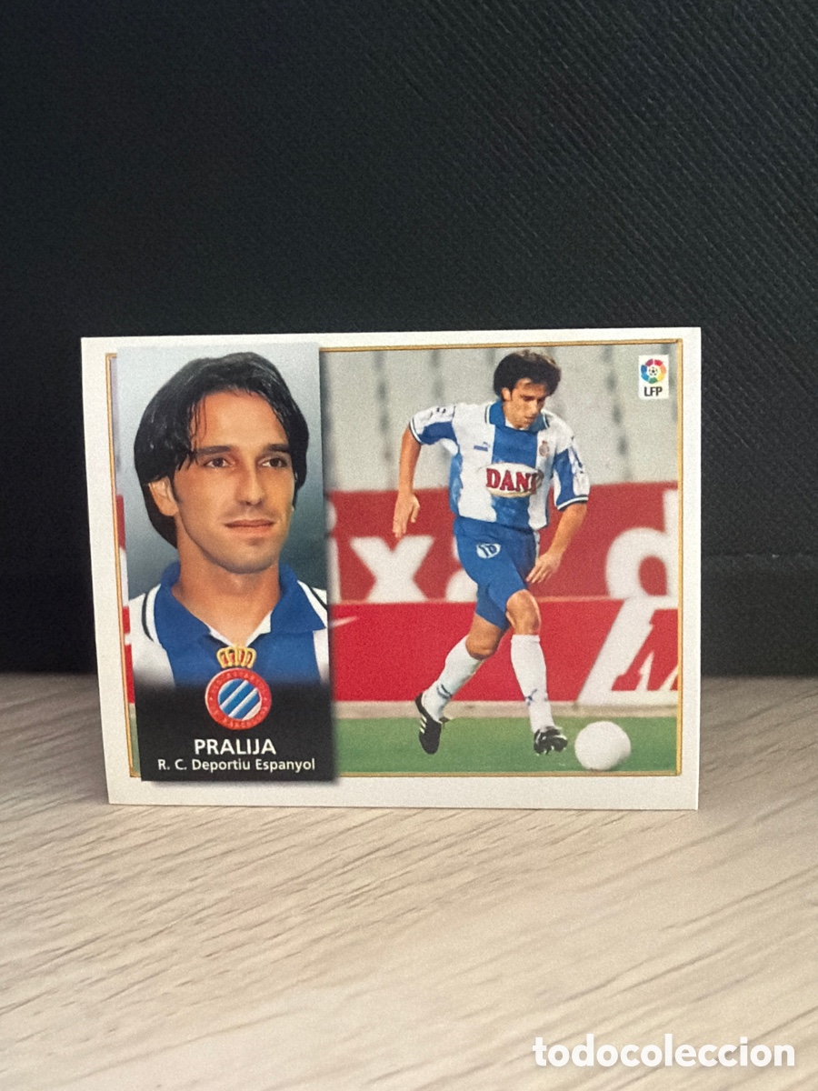 Football Stickers: Liga 98 99 Ediciones Este - Pralija - Espa&ntilde;ol