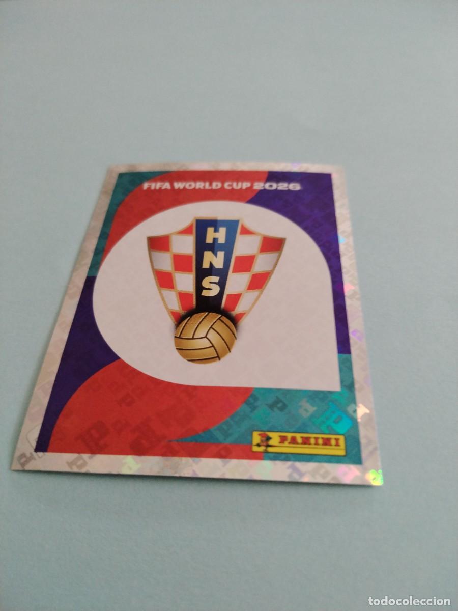 Cromos de f&uacute;tbol: CROMO MUNDIAL 2026 - CROACIA CRO 1