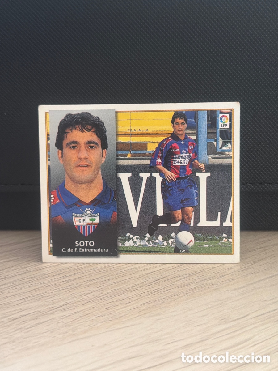 Cromos de f&uacute;tbol: Liga 98 99 Ediciones Este - Soto - Extremadura