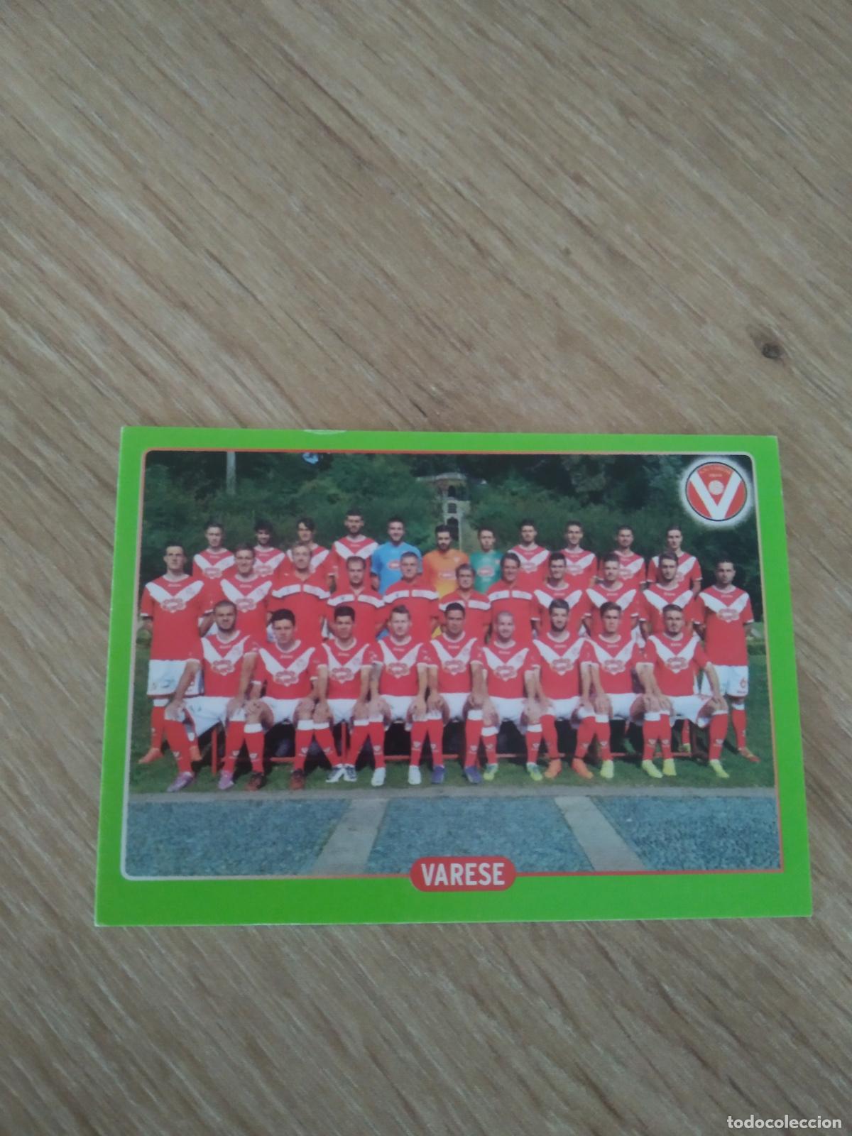 Cromos de f&uacute;tbol: 692 EQUIPO PLANTILLA VARESE CROMO FUTBOL PANINI LIGA ITALIA 14-15 CALCIATORI 2014-2015