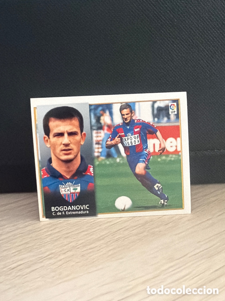 Cromos de f&uacute;tbol: Liga 98 99 Ediciones Este - Bogdanovic - Extremadura