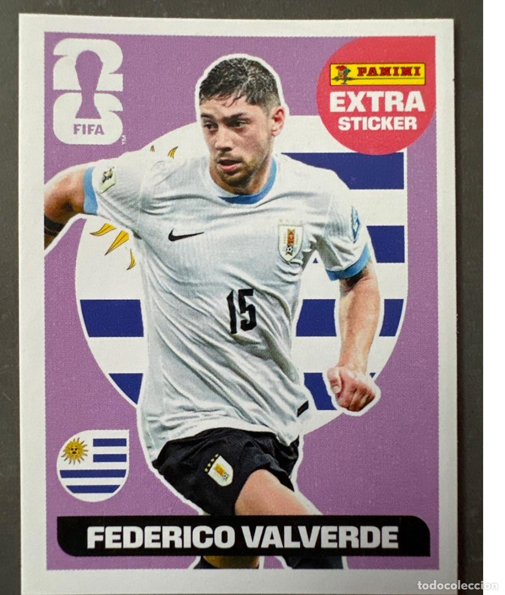 Cromos de Futebol: EXTRA STICKER VALVERDE URUGUAY PANINI WFC 2026 MUNDIAL